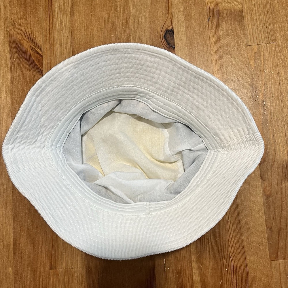 Goth Babe Bucket Hat 2023 The Lola Tour Green Yellow White Corduroy - Picture 6 of 6